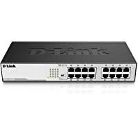 D-Link DGS-1016D-E - Switch 16 puertos Gigabit 1000 Mbps- LAN RJ-45- sin gestión- 1000 Mbps por puerto- carcasa metálica…
